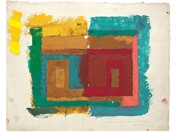 Josef Albers - Study for a Variant