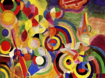 Robert Delaunay - Homage to Bleriot