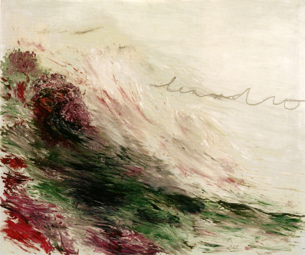 Cy Twombly - Hero and Leandro