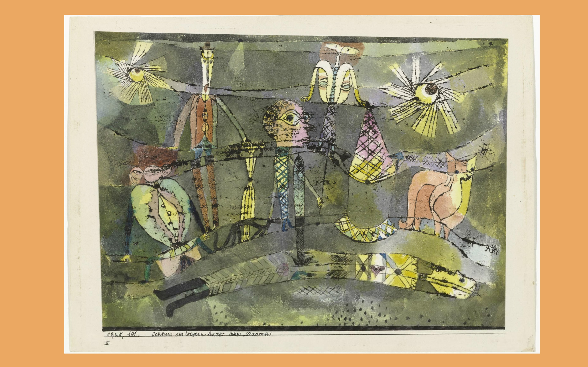 Paul Klee - The End of the Last Act of a Drama