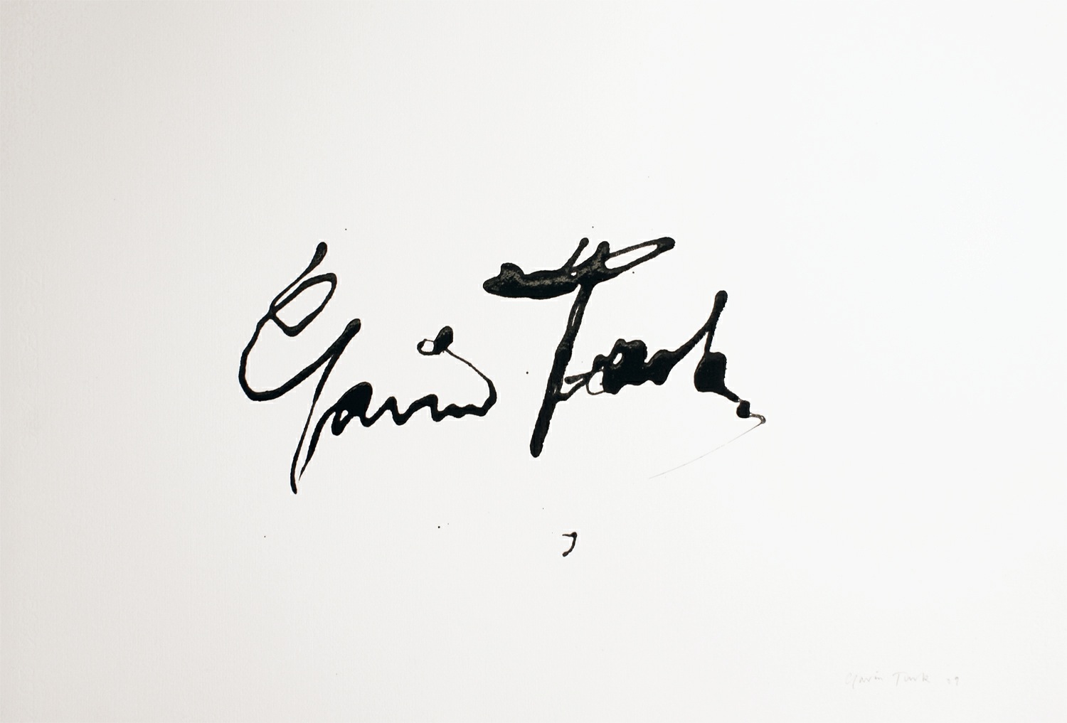 Gavin Turk - Jazzz Signature