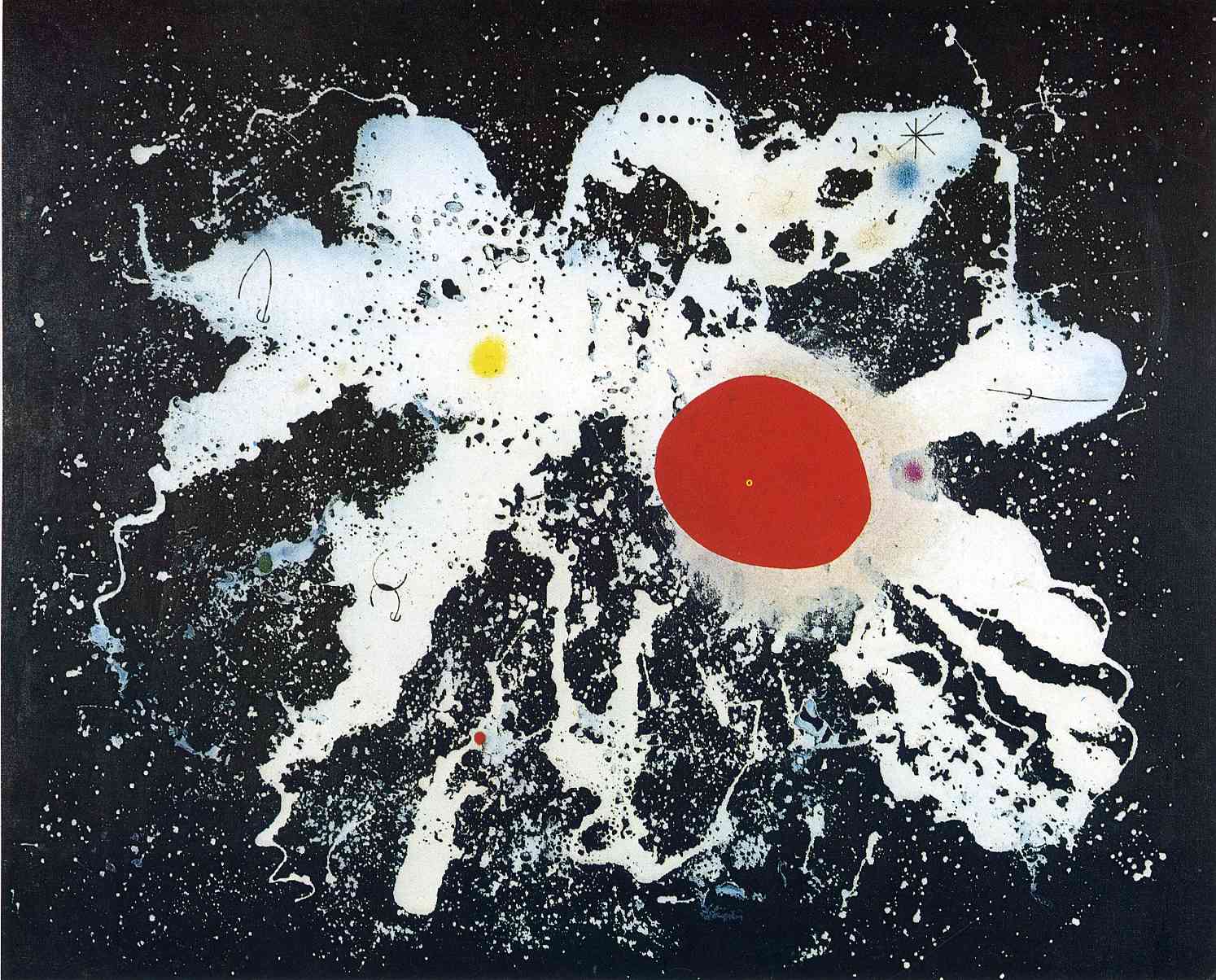 Joan Miro - The Red Disk