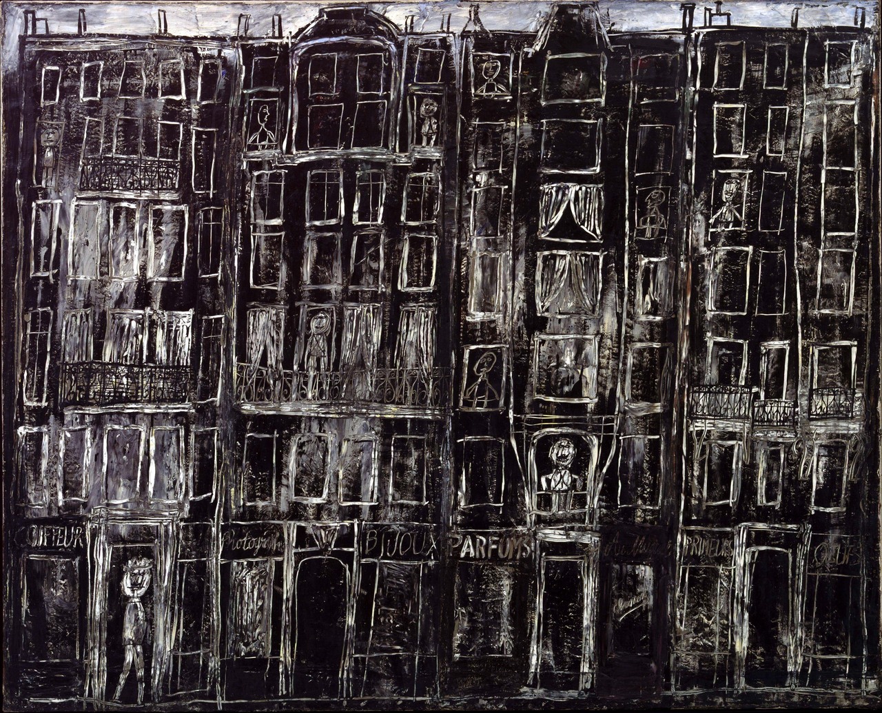 Jean Dubuffet - Building Facades