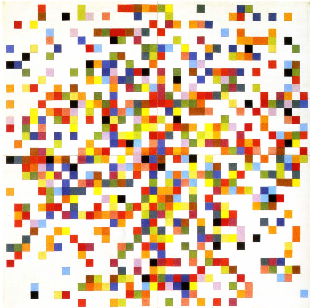 Ellsworth Kelly - Spectrum Colors Arranged by Chance II