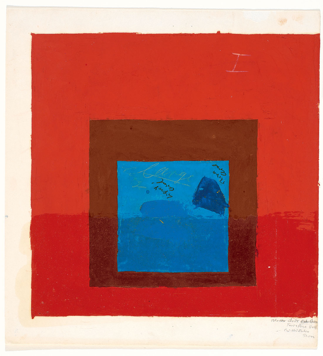 Josef Albers - Color Study for Homage to the Square